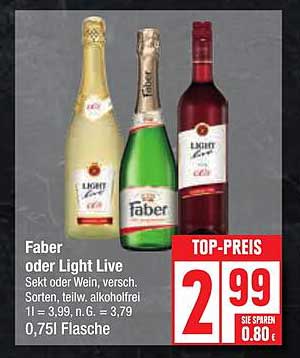 Faber oder Light Live