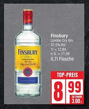 Finsbury London Dry Gin