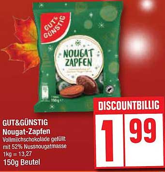 GUT&GÜNSTIG Nougat-Zapfen