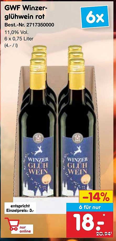 GWF Winzer-glühwein rot