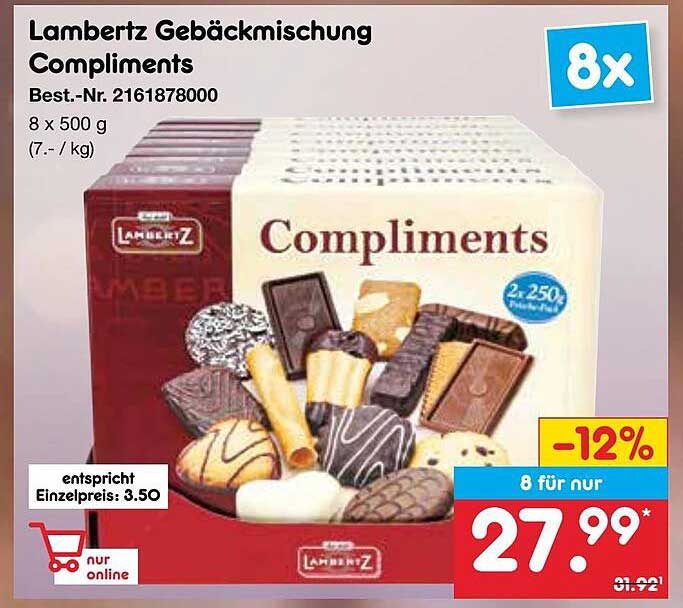 Lambertz Gebäckmischung Compliments