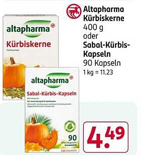 Altapharma Kürbiskerne