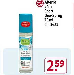 Alterra 24 h Sport Deo-Spray