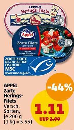 APPPEL Zarte Herings-Filets