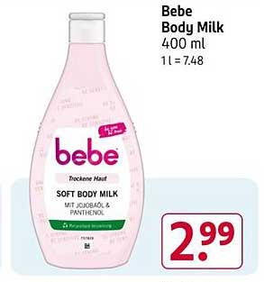 Bebe Body Milk