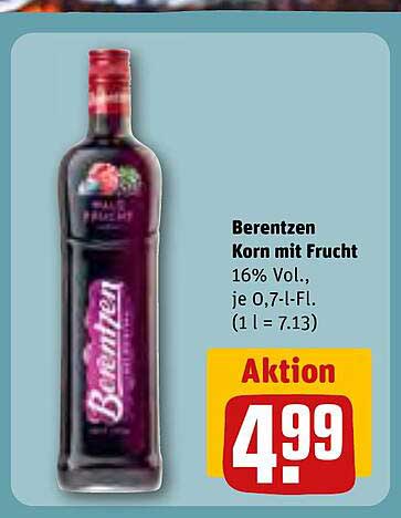 Berentzen Korn mit Frucht