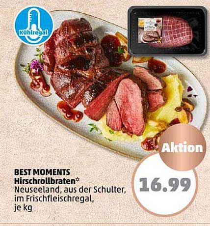 BEST MOMENTS Hirschrollbraten*