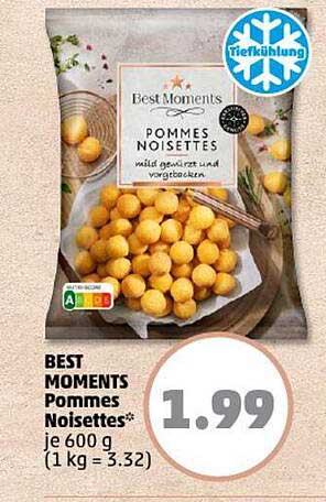 BEST MOMENTS Pommes Noisettes