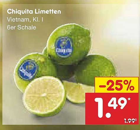 Chiquita Limetten