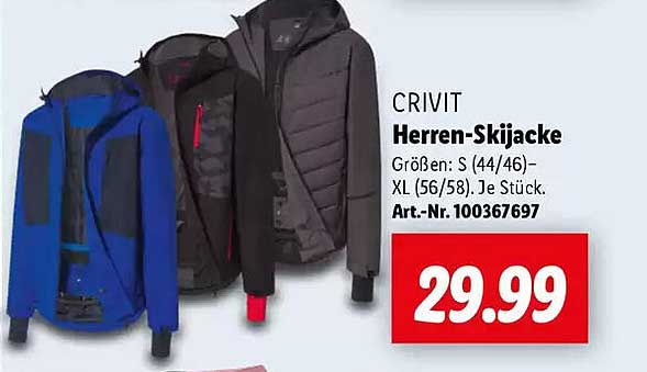 CRIVIT Herren-Skjacke