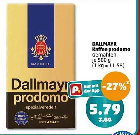 DALLMAYR Kaffee prodomo