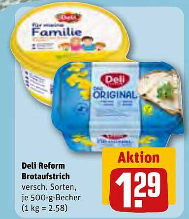 Deli Reform Brotaufstrich