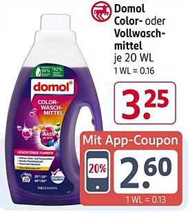 Domol Color- oder Vollwaschmittel