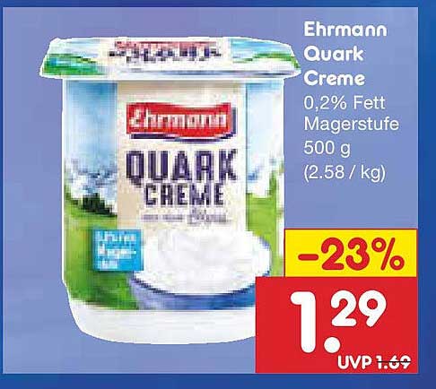 Ehrmann Quark Creme