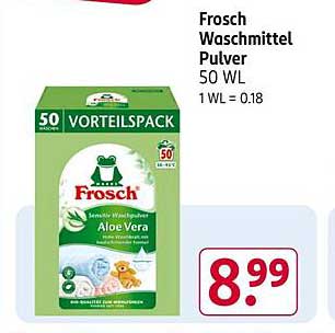 Frosch Waschmittel Pulver