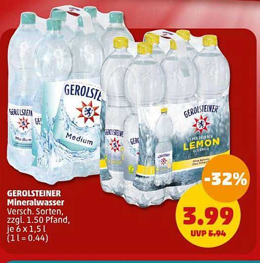 GEROLSTEINER Mineralwasser