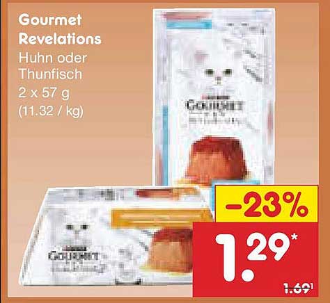 Gourmet Revelations Huhn oder Thunfisch