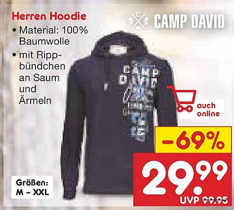 Herren Hoodie