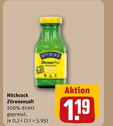 Hitchcock Zitronensaft