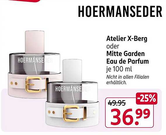 HOERMANSEDER Atelier X-Berg oder Mitte Garden Eau de Parfum