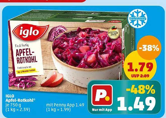 IGLO Apfel-Rotkohl