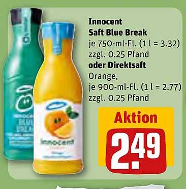 Innocent Saft Blue Break