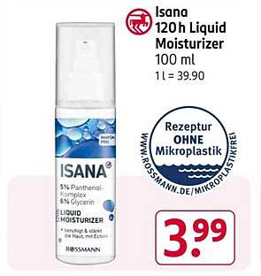 Isana 120 h Liquid Moisturizer