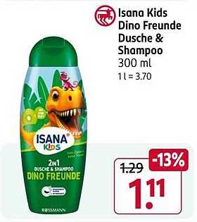 Isana Kids Dino Freunde Dusche & Shampoo