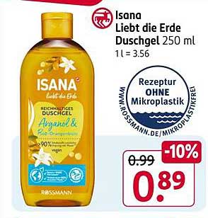 Isana Liebt die Erde Duschgel