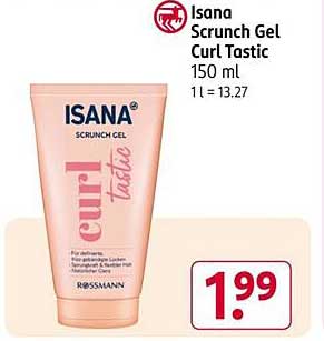 ISANA Scrunch Gel Curl Tastic