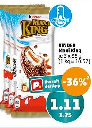 KINDER Maxi King