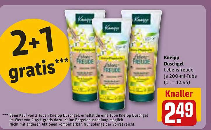 Kneipp Duschgel Lebensfreude