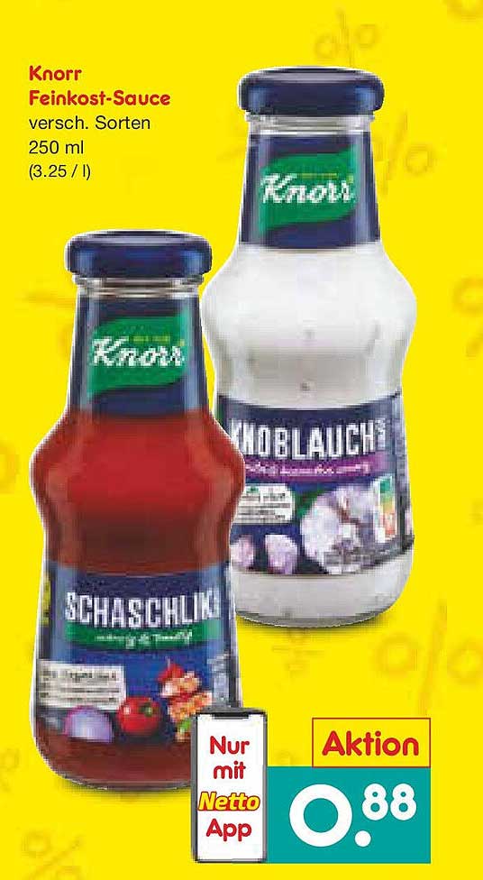 Knorr Feinkost-Sauce