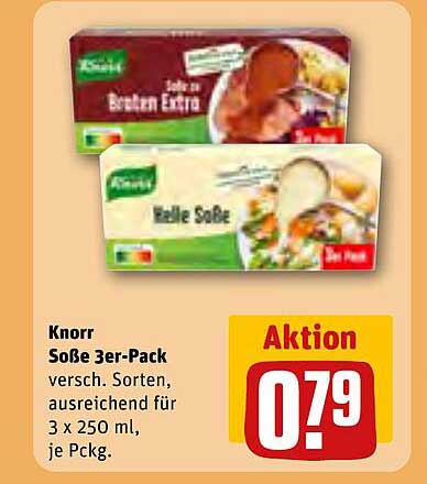 Knorr Soße 3er-Pack