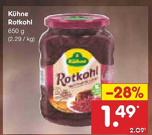 Kühne Rotkohl