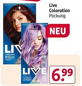 Live Coloration Packung