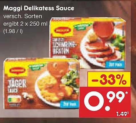 Maggi Delikatess Sauce