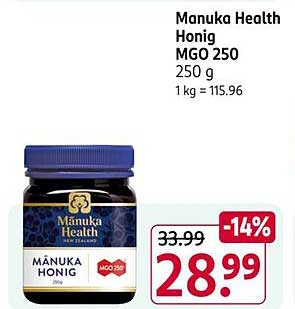 Manuka Health Honig MGO 250