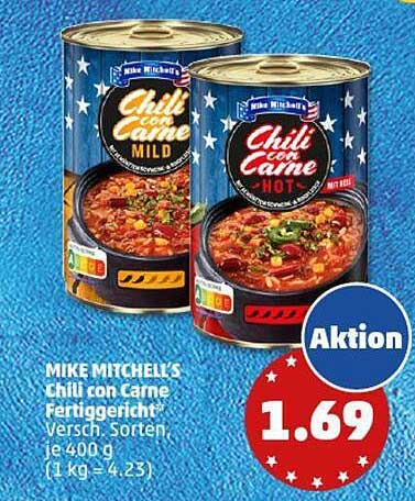 MIKE MITCHELL'S Chili con Carne Fertiggericht