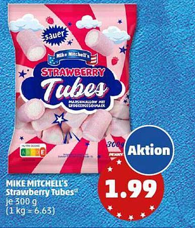 MIKE MITCHELL'S Strawberry Tubes