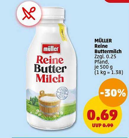 MÜLLER Reine Buttermilch