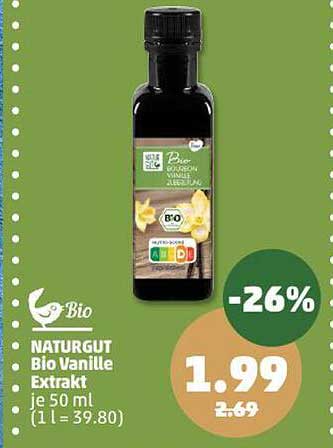 NATURGUT Bio Vanille Extrakt