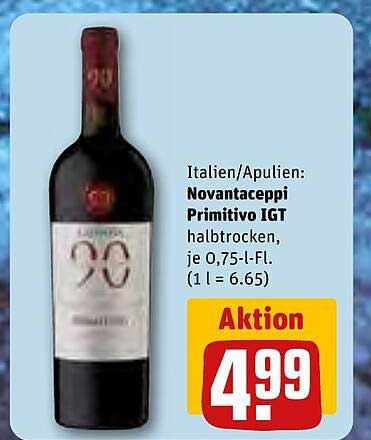 Novanceppi Primitivo IGT