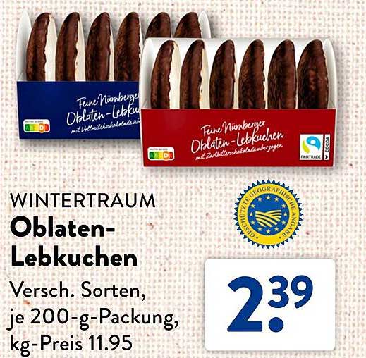 Oblaten-Lebkuchen