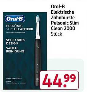 Oral-B Elektrische Zahnbürste Pulsonic Slim Clean 2000