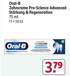 Oral-B Zahncreme Pro-Science Advanced Stärkung & Regeneration