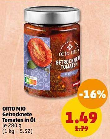 ORTO MIO Getrocknete Tomaten in Öl