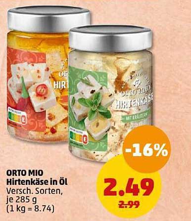 ORTO MIO Hirtenkäse in Öl