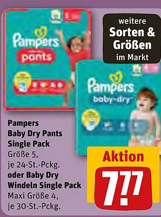 Pampers Baby Dry Pants Single Pack