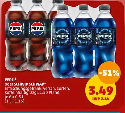 PEPSI oder SCHWIP SCHWAP